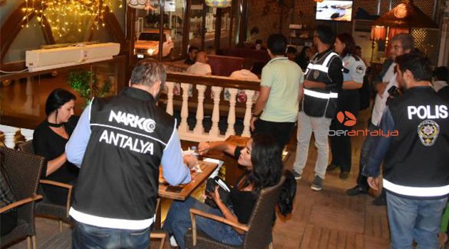 Manavgat'ta asayiş uygulaması