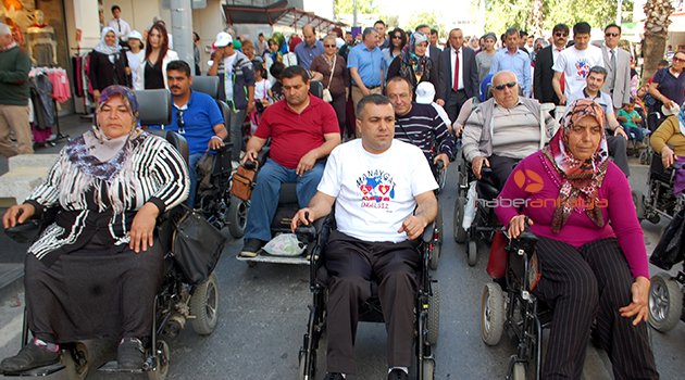 MANAVGAT'TA ENGELLİLER HAFTASI KUTLAMASI