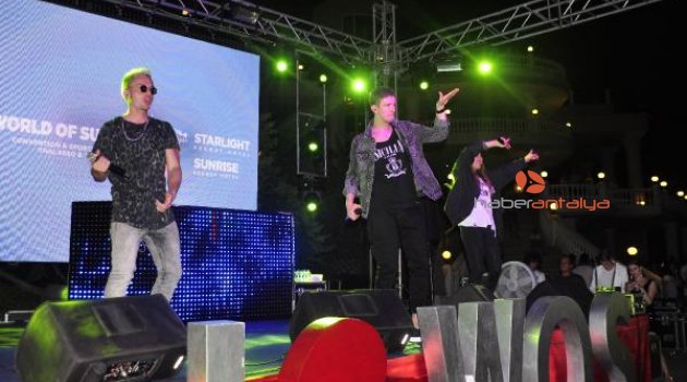 Manavgat'ta Katya Lel ve 5STA Family coşkusu