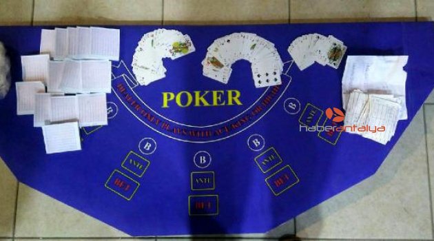 Manavgat'ta kumar ve uyuşturucu operasyonu