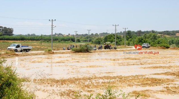Manavgat'ta su baskını