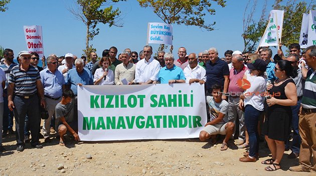 MANAVGAT'TA TAHSİS EYLEMİ
