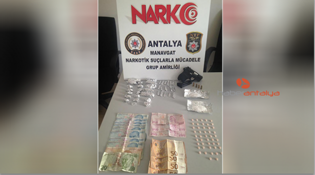 Manavgat'ta uyuşturucu operasyonu