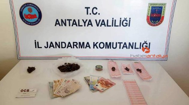 Manavgat'ta uyuşturucu operasyonu