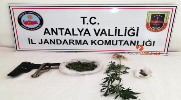 Manavgat'ta uyuşturucu operasyonu