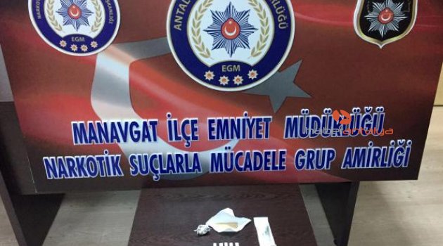 Manavgat'ta uyuşturucu operasyonu