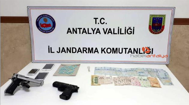 Manavgat'ta uyuşturucu operasyonu