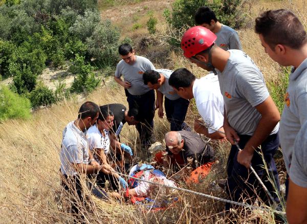 MANZARA FOTOĞRAFI ÇEKERKEN UÇURUMA YUVARLANDI