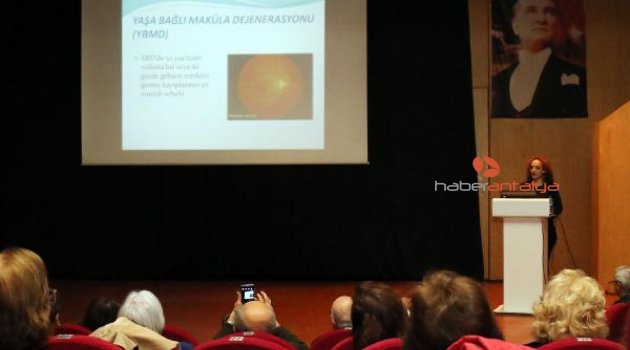 Mavi Ev'de göz hastalıkları anlatıldı