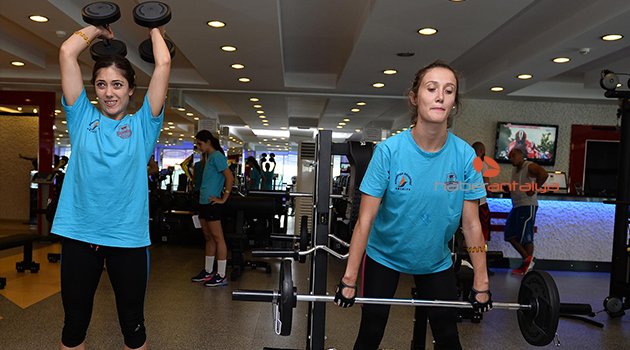 MELEKLER TÜRKİYE KUPASI'NA HAZIRLANIYOR
