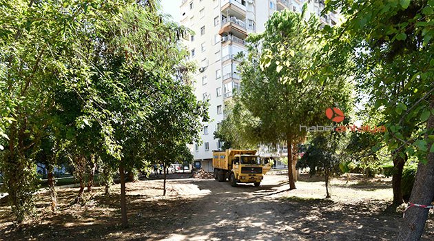Meltem Mahallesi’nde yeşil kuşak