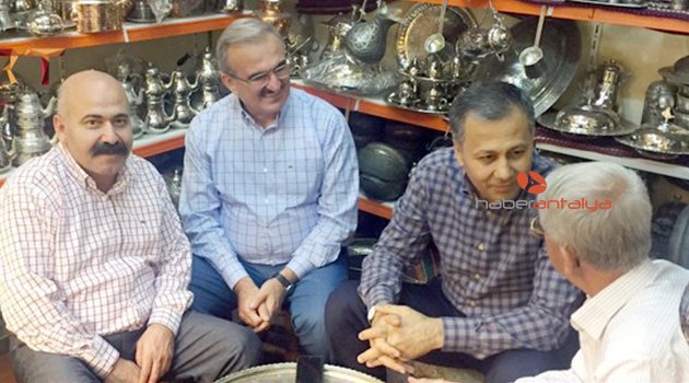 MESLEKTAŞI AĞIRLADI