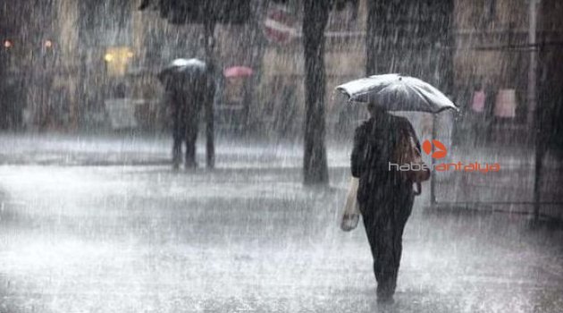 METEOROLOJİDEN ŞİDDETLİ YAĞIŞ UYARISI