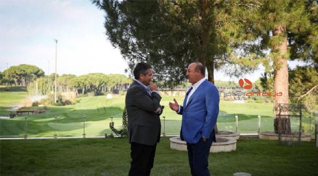 Mevlüt Çavuşoğlu, Almanya Dışişleri Bakanı Sigmar Gabriel ile Antalya'da görüştü