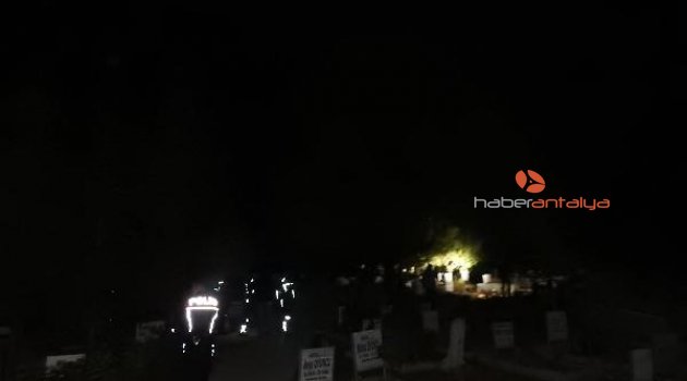 Mezarlıkta gizemli olay! 4 gecedir...