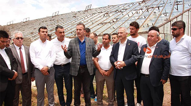 MHP heyetinden Kumluca ziyareti