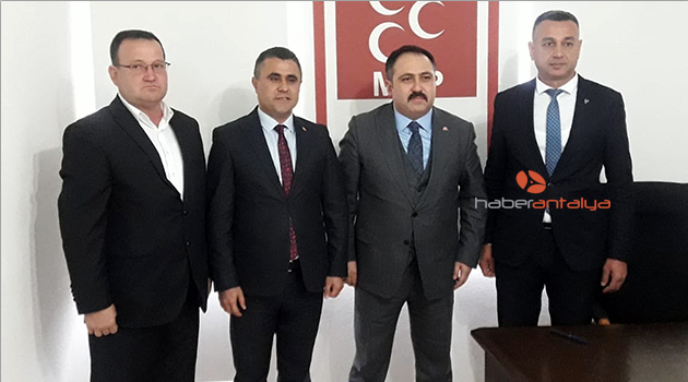 MHP İl Başkanı Aksoy'dan Kumluca'ya ziyaret