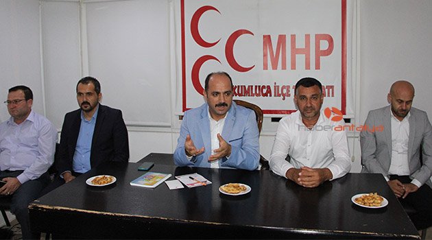 MHP Kumluca’da genişletilmiş ilçe toplantısı