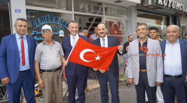 MHP'li adaylar Finike ve Kumluca'da