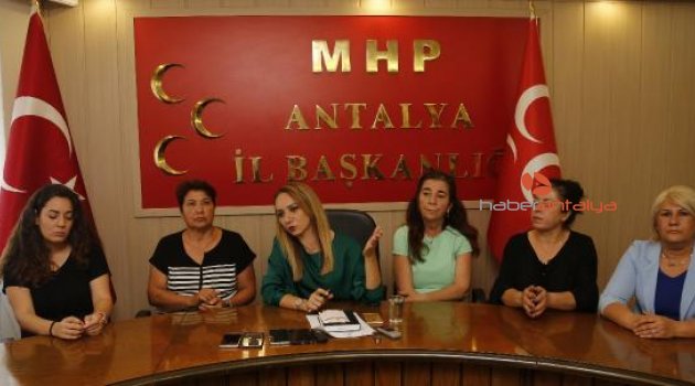 MHP'li kadınlar, çocuk istismarcılarına idam istedi
