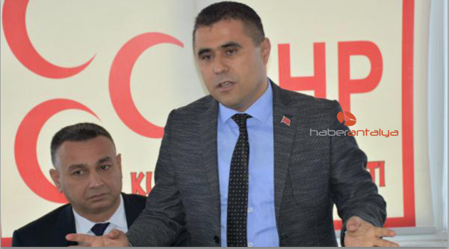MHP'nin Kumluca adayı Hüseyin Orhantekin