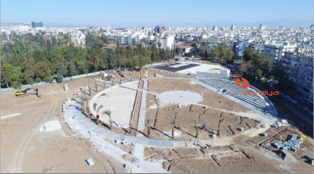 Millet Bahçesi şekilleniyor