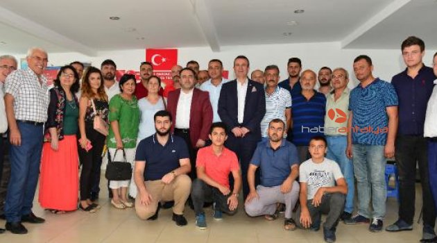 Milletvekili Başkan'dan teşekkür ziyareti