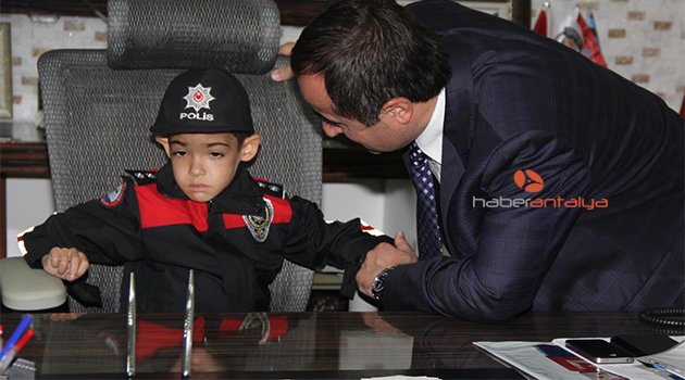 MİNİK ENES'İN HAYALİ GERÇEKLEŞTİ