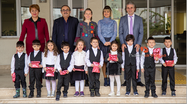 Miniklerden anlamlı ziyaret