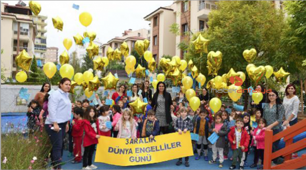 Miniklerden 'Engelliler Günü' etkinliği