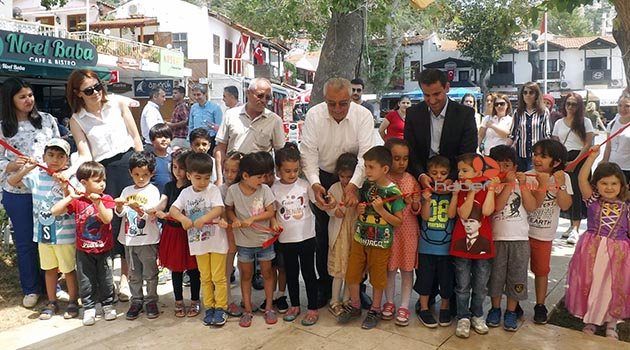 Miniklerden sergi