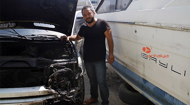 Mobilya ustasının hayalleri yandı