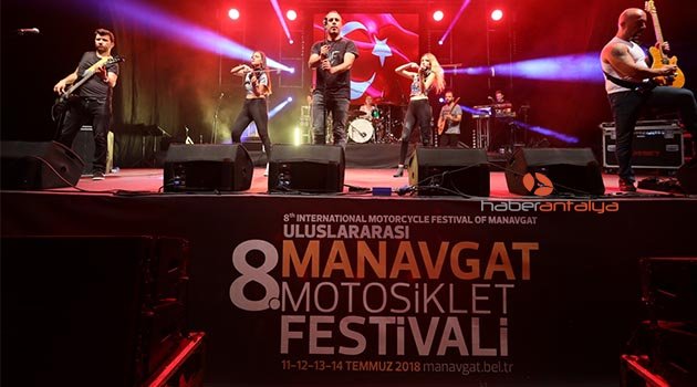 Motosiklet Festivalinde Haluk Levent rüzgarı
