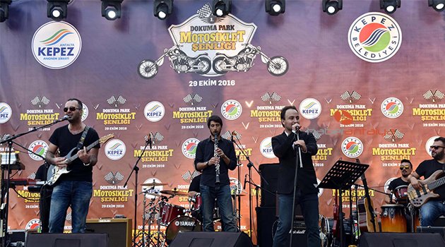 MOTOSİKLETLİLER KEPEZ'DE BULUŞTU