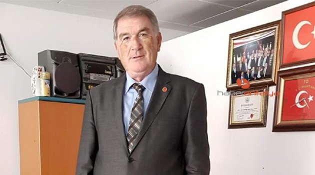 Muhtar, motosiklet kazası geçirdi