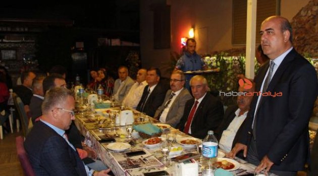 Muhtarlar yemekte buluştu