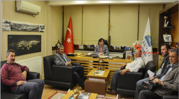 Muhtarlardan Başkan İrban'a ziyaret