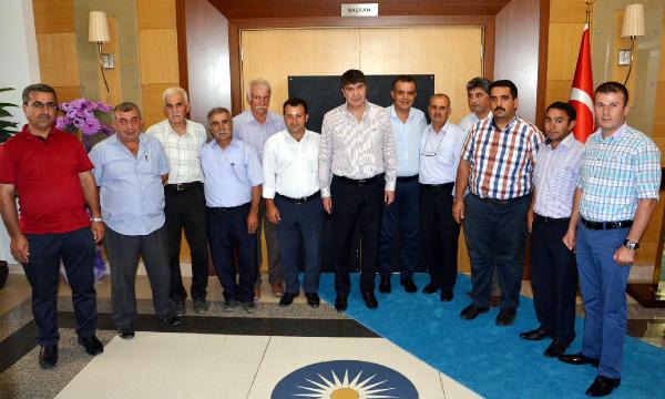 MUHTARLAR'DAN TÜREL'E KÖPRÜ TEŞEKKÜRÜ