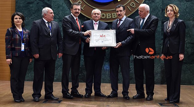 'MÜKEMMEL'LİK ÖDÜLÜ ATSO'NUN