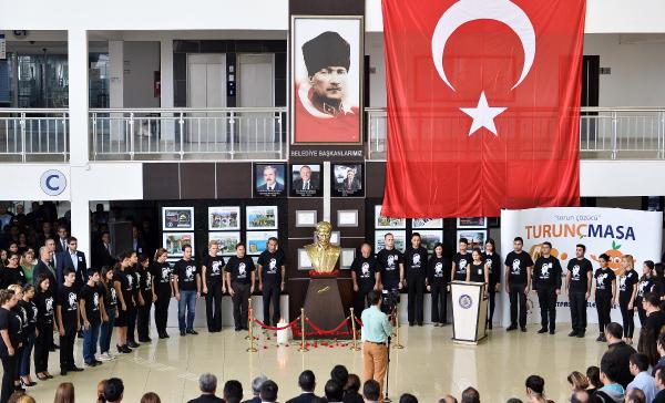 MURATPAŞA BELEDİYESİ'NDE ANMA TÖRENİ