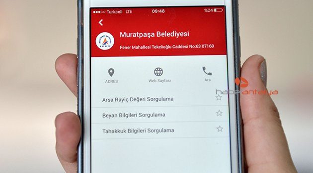 MURATPAŞA E-DEVLET KAPISINDA