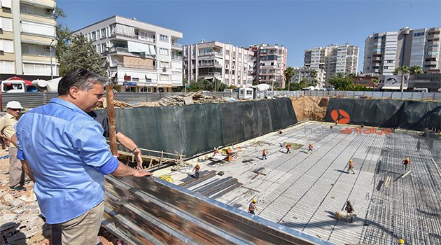 Muratpaşa Gösteri Merkezi’nin temeli atılıyor