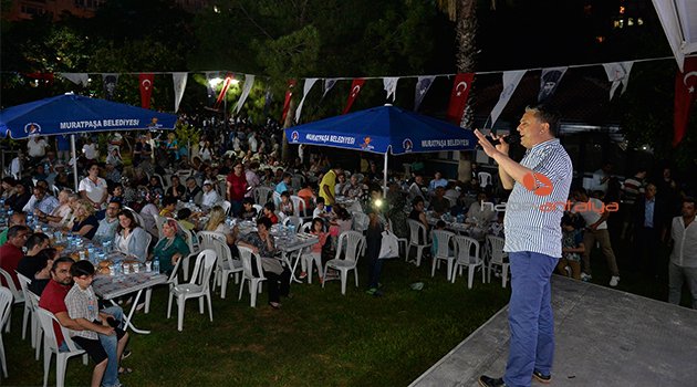 MURATPAŞA İFTARINDA ŞEHİTLER İÇİN DUA