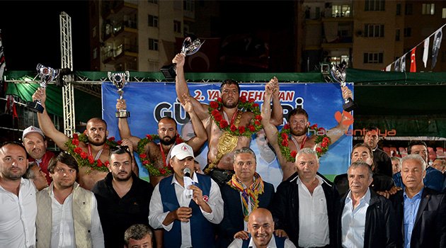 MURATPAŞA'DA BAŞPEHLİVAN RECEP KARA OLDU