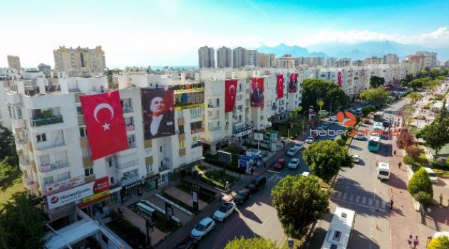 Muratpaşa'da Cumhuriyet coşkusu