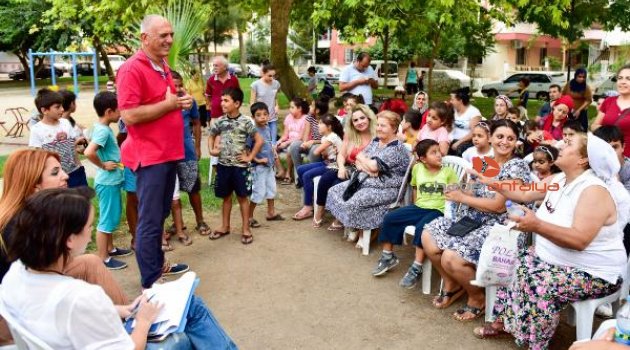 Muratpaşa'da park hareketi