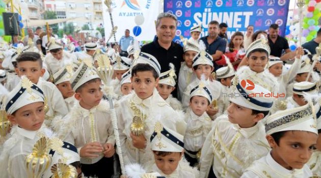 Muratpaşa'da toplu sünnet şöleni