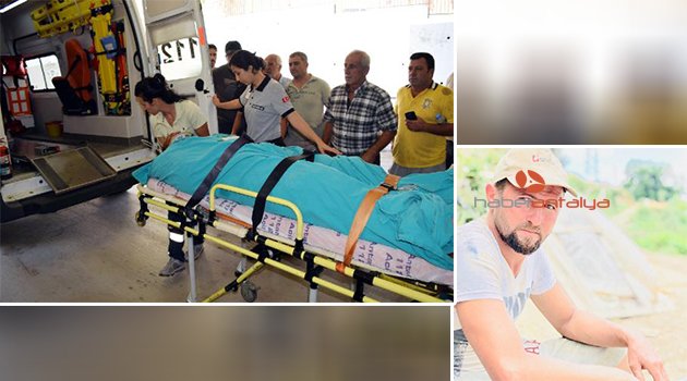 Muz serasında akıma kapılan işçi ağır yaralandı