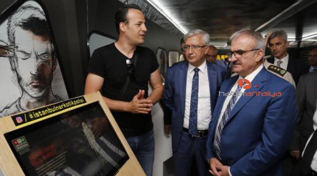 Narkotik Eğitim TIR'ı Antalya'da