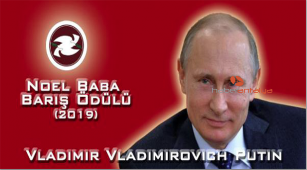 Noel Baba Barış Ödülü Putin'e verildi